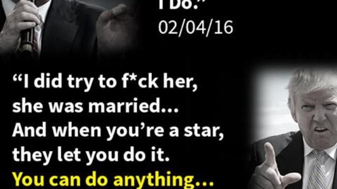 Can you really "GRAB THEM BY THE PUSSY" consentially if your rich and famous as our next President has said?