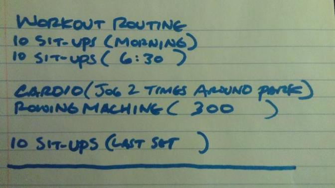 Is this a good workout routine I've been following?