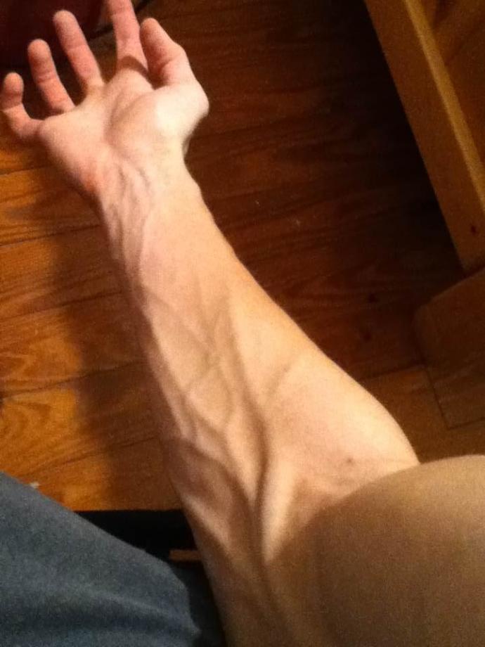 Girls, do you find vieny arms on a guy attractive?