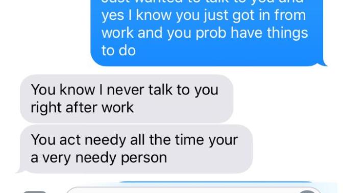 Now let me ask the other women and men if this is how a normal boyfriend should treat his girlfriend?