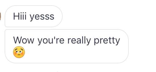 Why does a guy keep calling me hot?