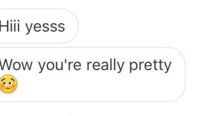 Why does a guy keep calling me hot?