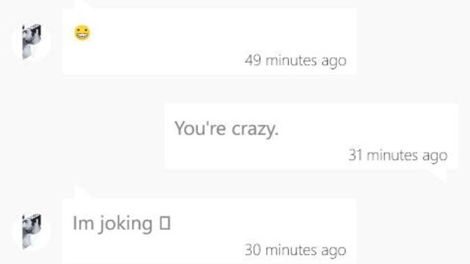 Were my responses to this rich arab player good? I don't want him to think he can flirt with me, like he does with the gold diggers that chase him?