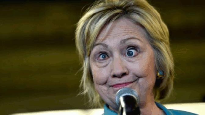 WTF IS WRONG WITH HILLARY'S EYES !!! ?