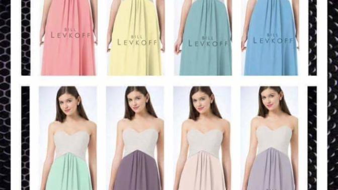What colors would I be able to wear if the bridesmaids are wearing different colors?