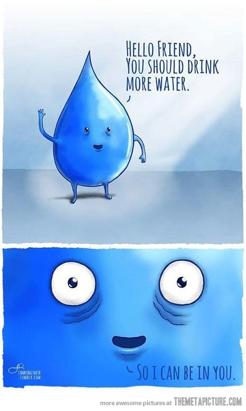 Should I pressure myself to drink more water?