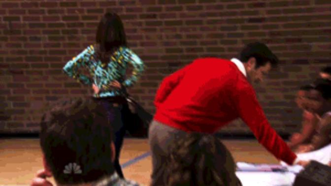 How do you react when someone is kicking your chair behind you?