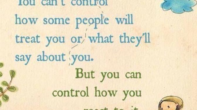 Are you the kind of person who worries about what others will say about you, or you don't care about others' opinions?