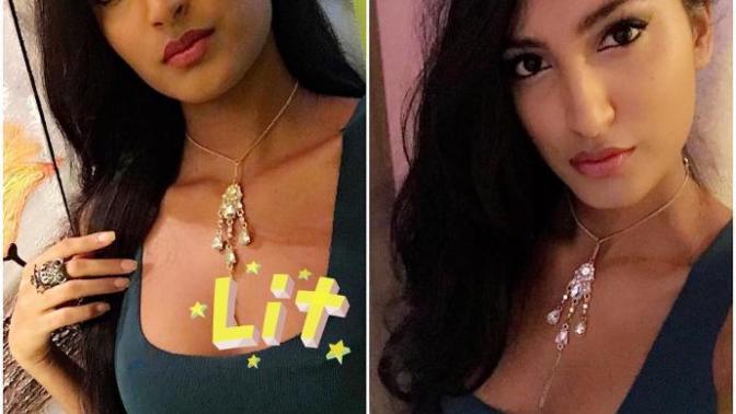 Do you find this Indian tranny model attractive?