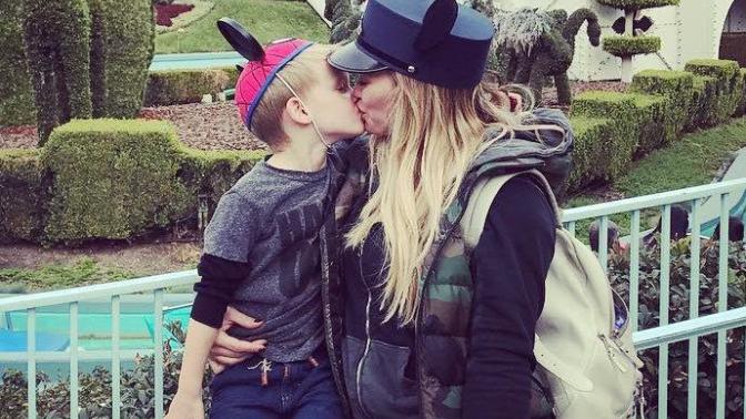 Was it wrong for Hillary Duff to kiss her 4-year old son on the lips?