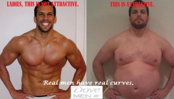Real men have curves? Do you agree?