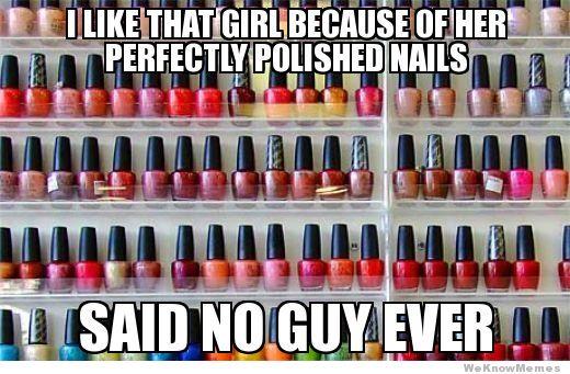 Why do women feel they need to get their nails done?