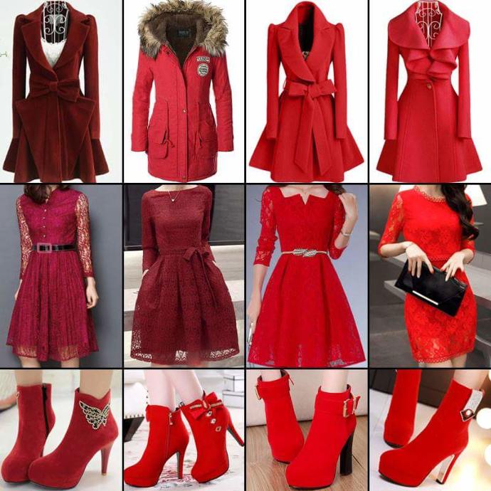 Girls, Give me red. Which you like to wear on Christmas π
?