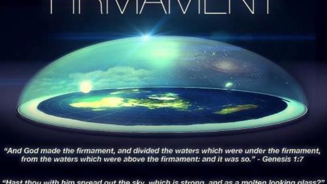 The earth is flat?