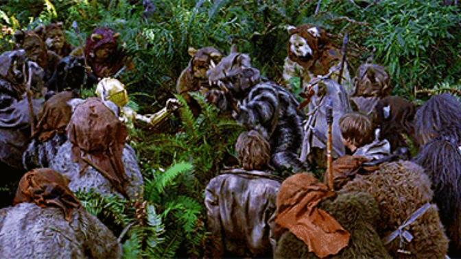 How would you react if you stumbled upon an Ewok Camp and they began to worship you like a God?
