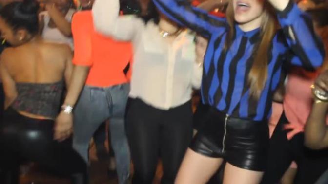 Girls, At most Hispanic parties do most of the women wear leather skirts and leather shorts like these and peplum skirts?