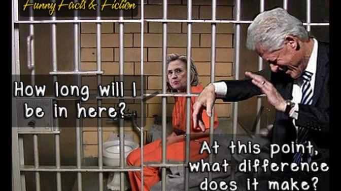 How many years in Prison should Hillary get for her many crimes and corruptions?