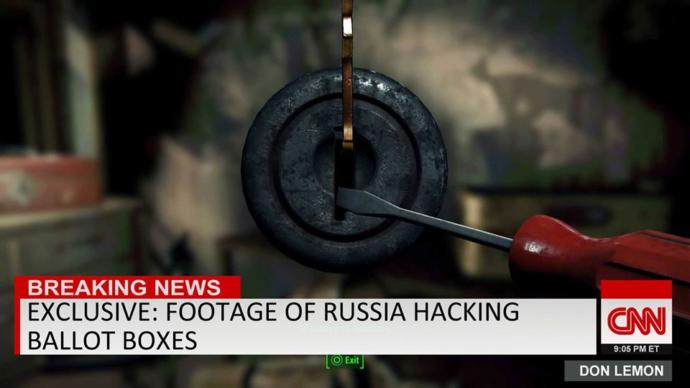CNN Used The Hacking Terminal From Fallout 4 To Show How The Russians Hacked The DNC! Have You Seen This?