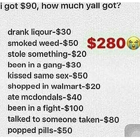 How much did you get?