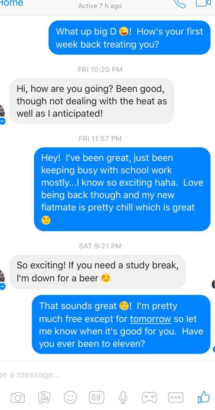 Is she interested? Text convo included?