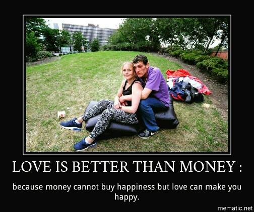 which is more important Love or Money??