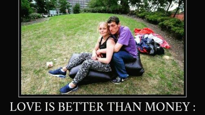 Which is more important Love or Money?