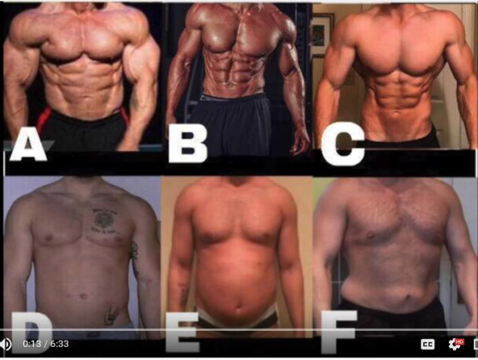 Most attractive body type?