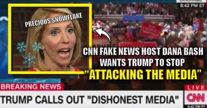 What are thoughts on Trump laying the Smackdown on CNN by calling them on their fake news history live on CNN?