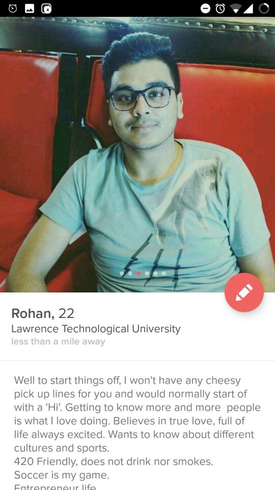 Can someone help me out with my tinder profile???