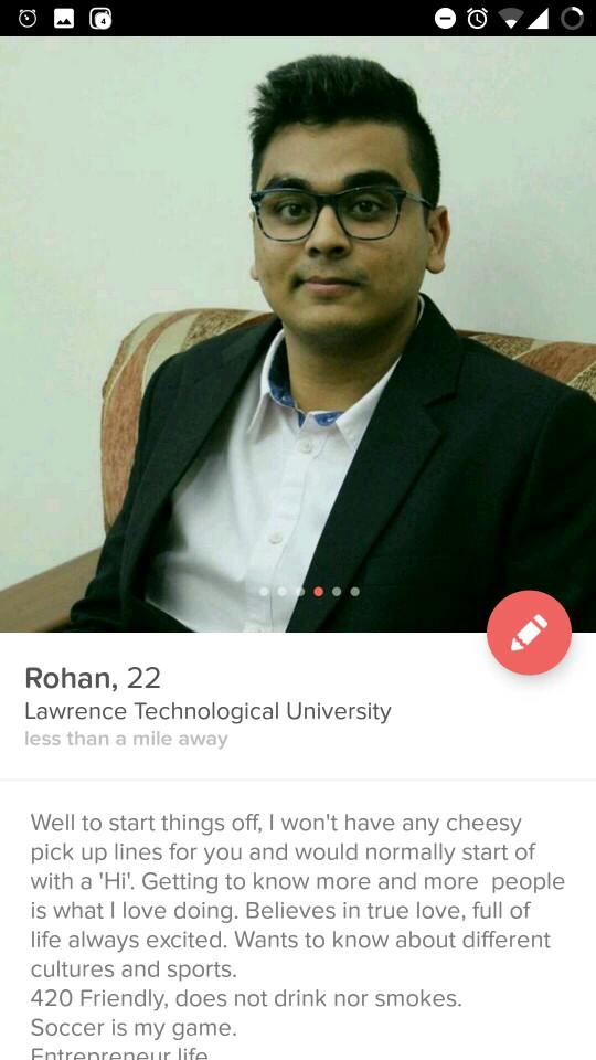 Can someone help me out with my tinder profile???