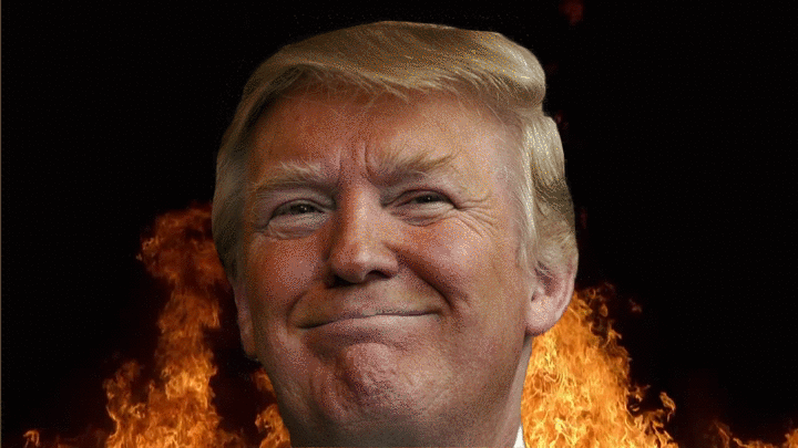 If Donald Trump burst into flames during his inauguration, is he still a legitimate president?