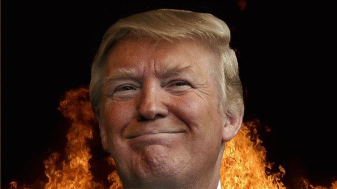 If Donald Trump burst into flames during his inauguration, is he still a legitimate president?