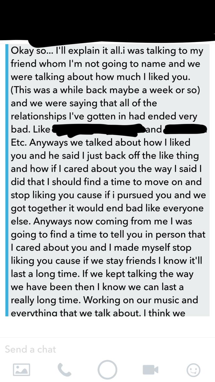 He doesn't want to ruin the relationship, how to win him over?