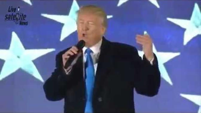 The inauguration is over. Hail to the Chief President Donald Trump. Agree?