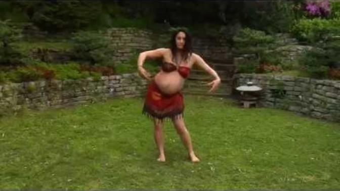 Girls, Did you know that employing belly dance moves can make for a much easier labor?