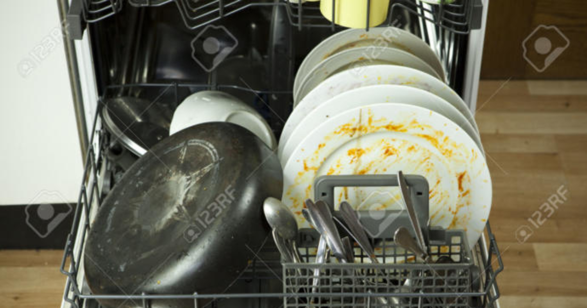 If you put really dirty dishes in the dishwasher, do they really get