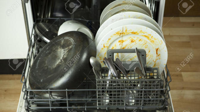 If you put really dirty dishes in the dishwasher, do they really get clean?
