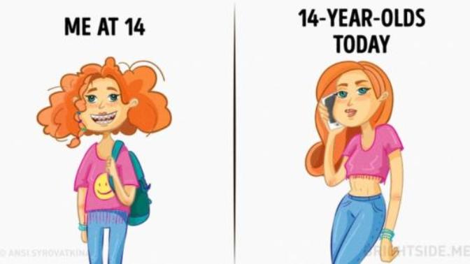 Do you think kids these days are growing up too fast in all the bad ways and not fast enough in the good ones?