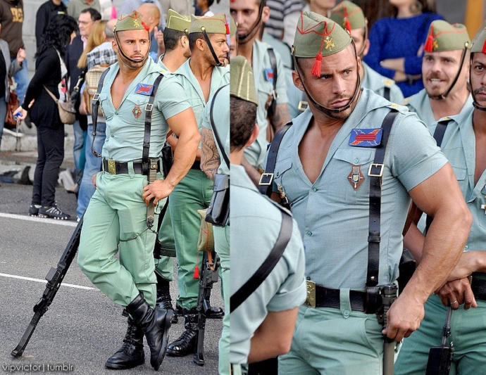 What do you think of the Spanish Foreign Legion and their uniforms?
