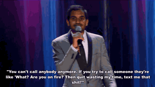 Is it wrong to tell my friends I rather text than talk on the phone? Which do you prefer?