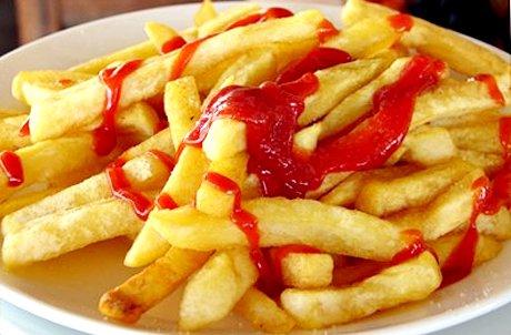 What is the right way to ketchup your fries?