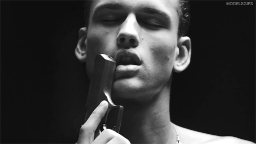 How far would you go with a male model?