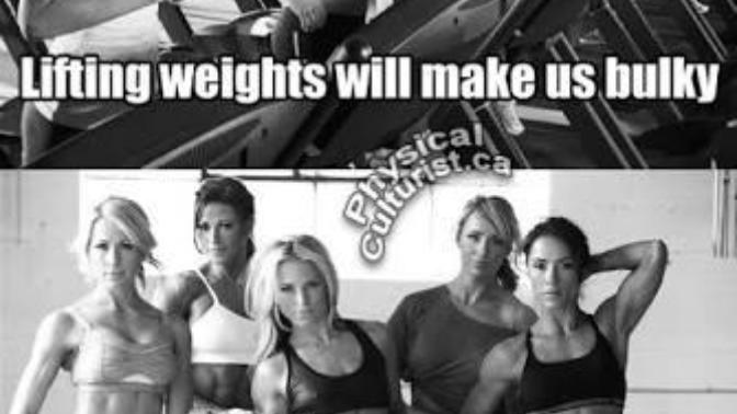 Lifting doesn't make women bulky, but how do I get my body to look like this?