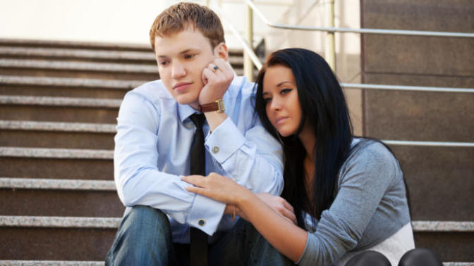 How do boys like being comforted?