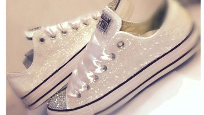 Converse on an evening dress? What do u think?