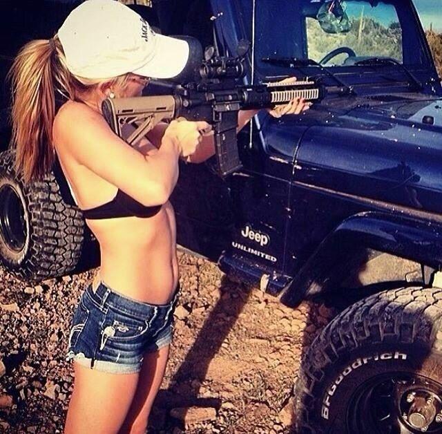 Guys, do you find it sexy when a woman shoots guns?