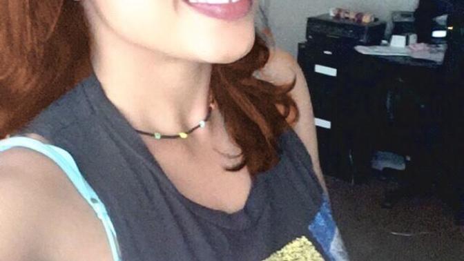 Black Chick With Red Hair?