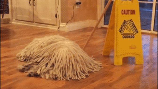 Is there an easier way to clean hardwood timber floors?