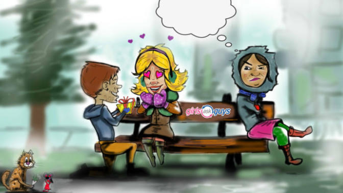 Valentine's Day Contest: What is this girl thinking?