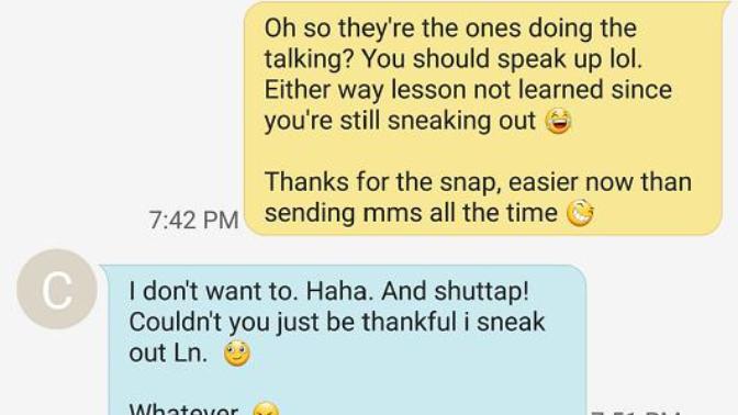 Dating a girl for a month, suddenly cut contact mid conversation?